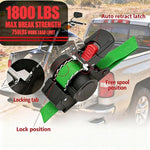 Heavy Duty Retractable Ratchet Strap